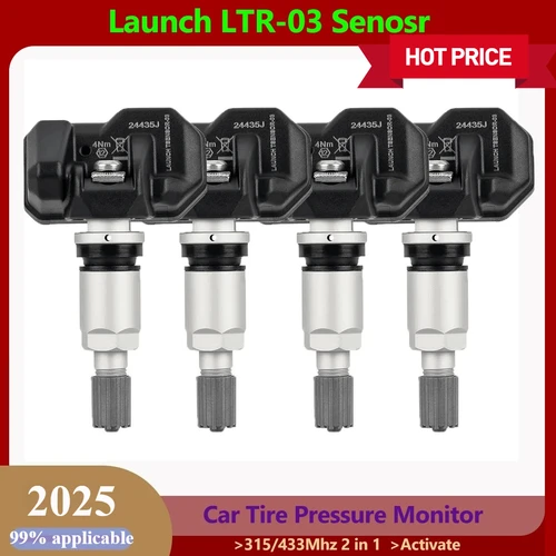 Imagen 1 del producto Lanzamiento Sensor RF X431 LTR-03 RF05 315/433MHZ 2 en 1 programa de reparación del Sensor de presión de neumáticos Tpms de coche con lanzamiento CRT5011E herramienta de I-TPMS