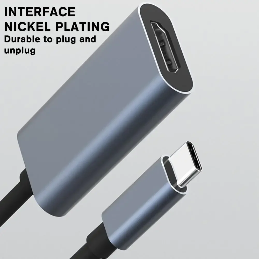 USB C HUB 4K 30Hz tipo C a HDMI 2,0 PD 100W adaptador para Macbook IPad Pro Air M2 M1 Sumsang accesorios de PC