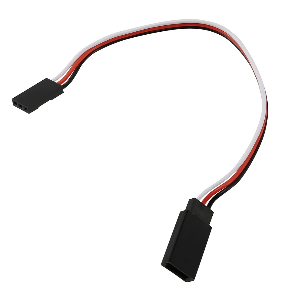 【SURPISE】20Pcs 150Mm Servo Extension Lead Wire JR Cable 3Pin Male To Female For RC Car
