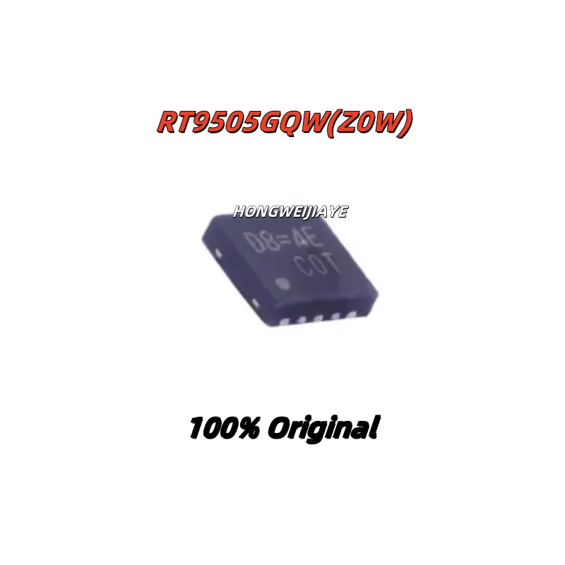 

5PCS 100% New RT8055GQW JN= RT9505GQW(Z0W) D8= WDFN-10 Brand New Original Chips ic
