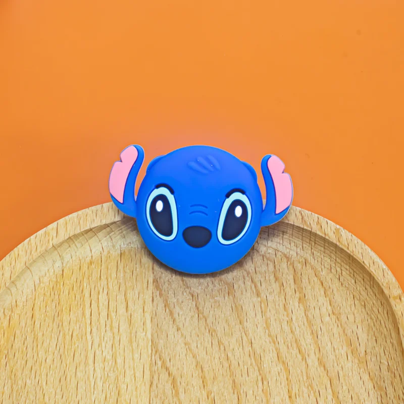 Disney Pins Silicone Case for Apple Airtag Anti-lost Protective Shell Tracker Accessories Cartoon Kids Brooch for Airtag Case