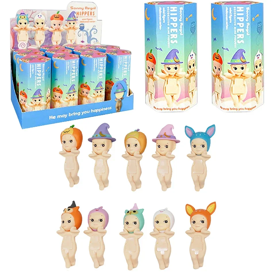 New Sonny Angel Hippers Mini Figure Blind Box Space Adventure DogTime Dreaming Animal Series Anime Model Dolls Kid Christma Gift