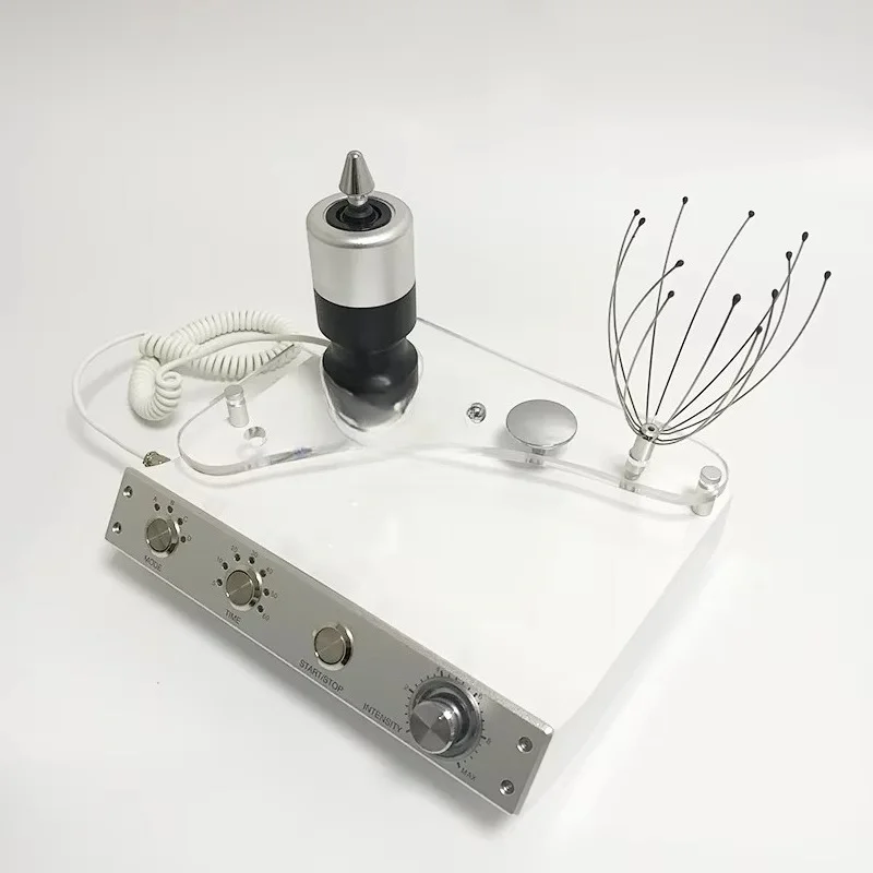 تدليك الاهتزاز سونيك رئيس مدلك علاج فروة الرأس آلة استرخاء الجسم #5