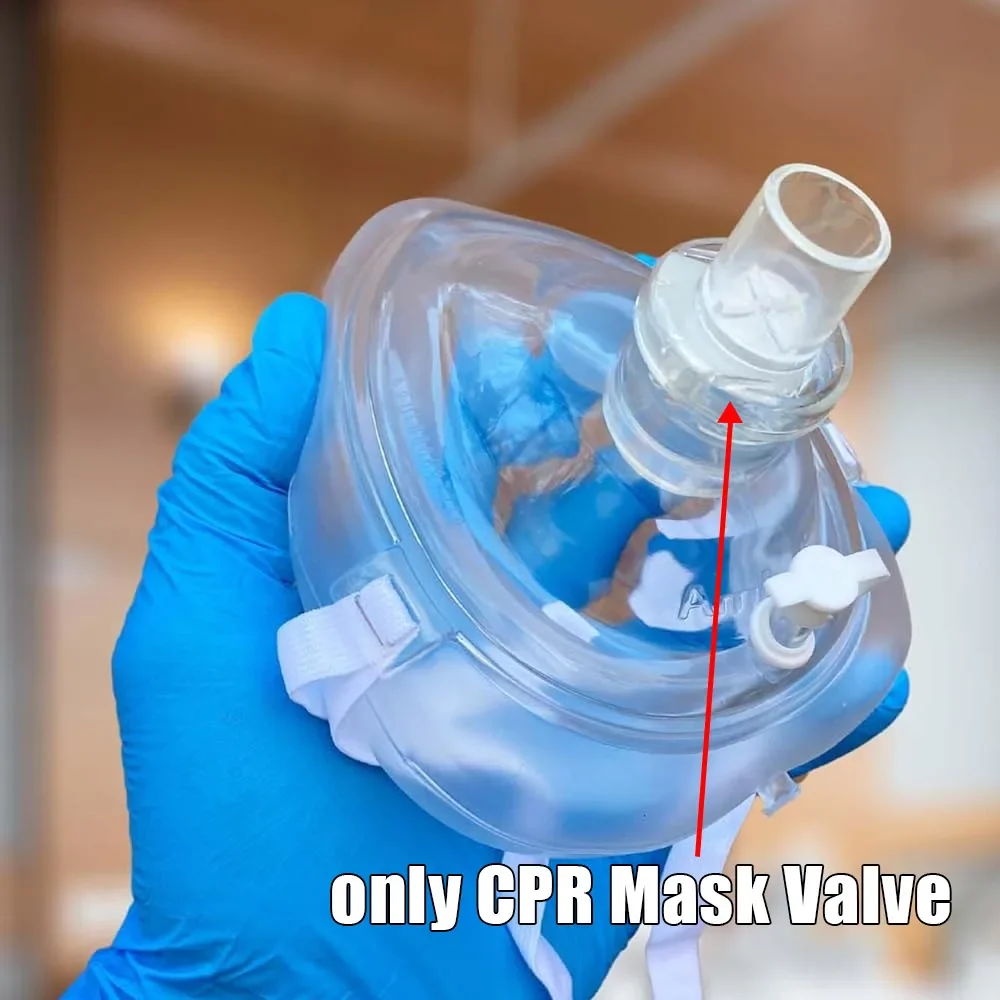 50/100/150pcs CPR Emergency Respirator Filter Plug First Aid CPR Breathing Mask Protect Check Valve for Artificial Respiration