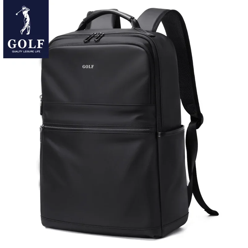 GOLF 15 6-calowy plecak na laptopa z zamkiem błyskawicznym Wodoodporny Oxford Duża pojemność Podróżne codzienne plecaki Casual School Student Torba