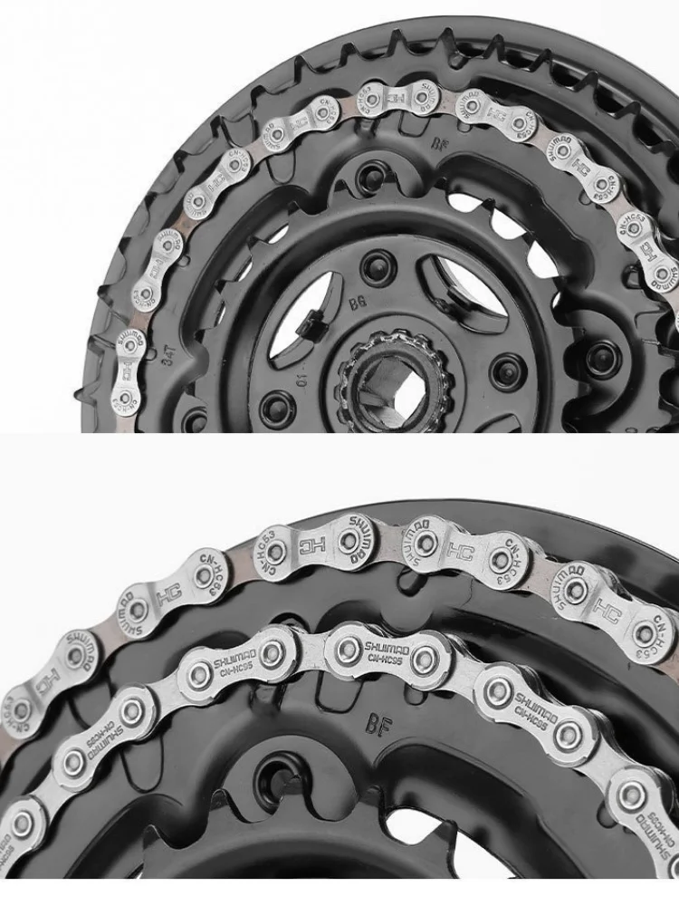 AliExpress NONE Mountain Bike Shifting High-Speed Bicycle Chain 6/7/8/9/11 Link Design (Total of 116 Links) Bicycle Accessories Original Chain