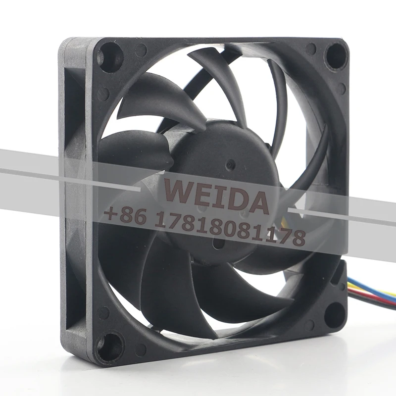 Delta 12V 0.45A 4-wire 7CM 7015 AC EC PWM speed regulation CPU Double ball bearing AFC0712DB cooling fan