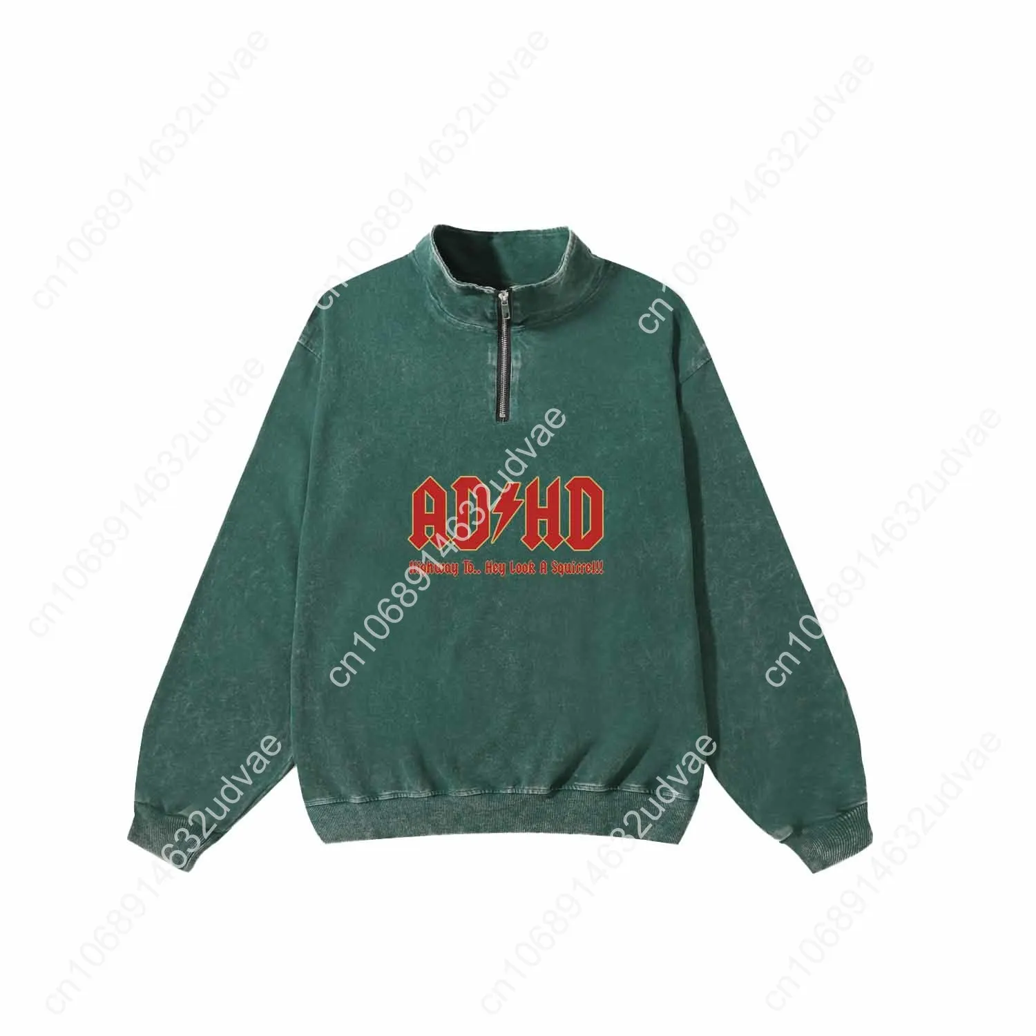 Go All Out Adult ADHD Highway to Hey Look A Squirrel Funny Music Retro Sweatshirt Man Woman Teenager Vintage Sleeved Tshirt