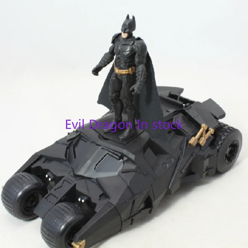 In Stock Bruce Wayne Mobile Batmobile Tumbler PVC Murciélago De Coche, Deluxe Action Figure Toy Collectible Gift