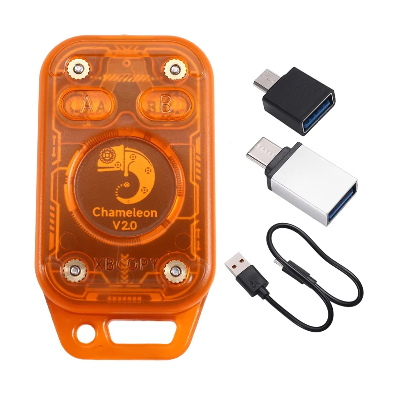 【A42U】Smart Chip RFID Reader Emulator Chameleon V2.0 125Khz 13,56Mhz NFC Card Decode Duplicator Neustart-Funktion Smart Card Emula