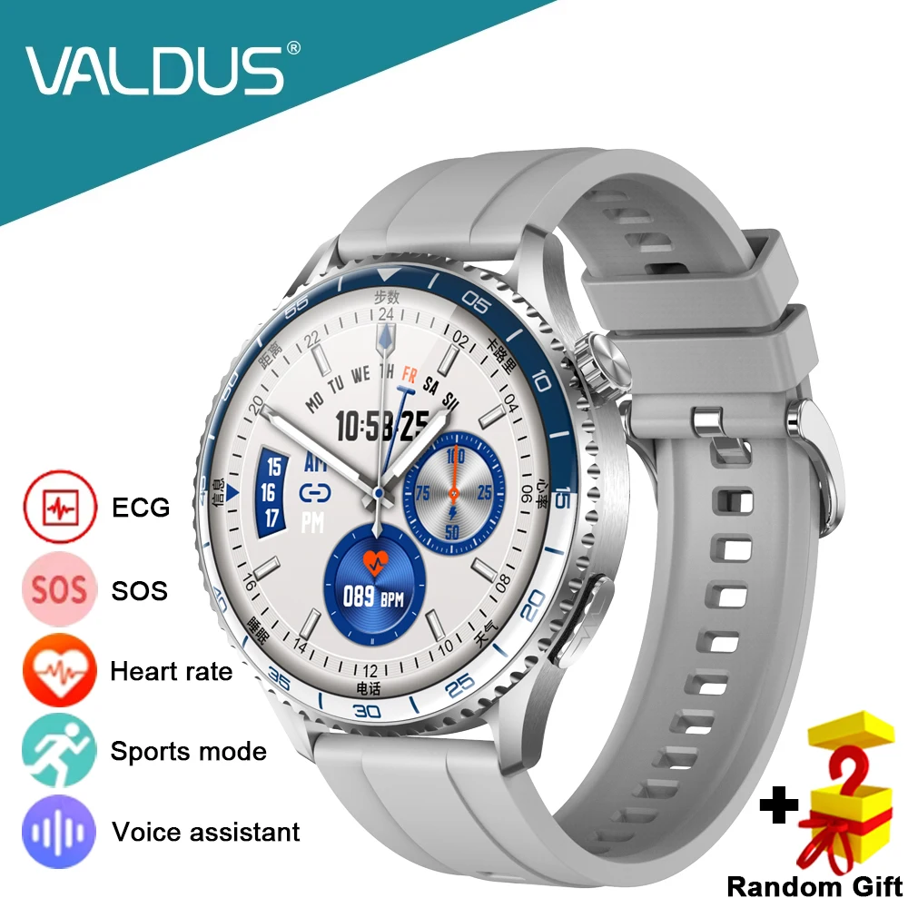 

VALDUS VE67 PRO 1.56 Inch Smartwatch AMOLED Man Woman BT Call Heart Rate Fitness Sports Long Battery Life 2025 SOS Smart Watch