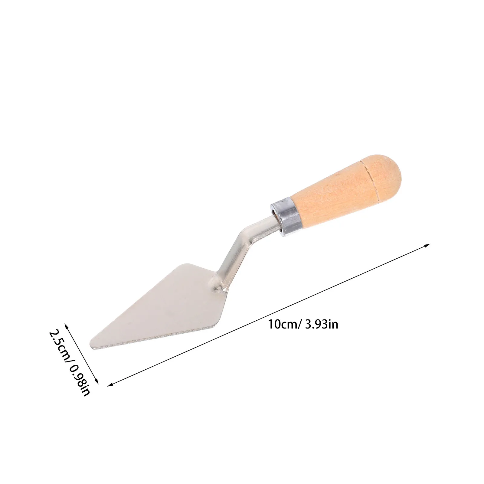 8Pcs Oil Painting Palette Knife Stainless Steel Wood Handle Art Mixing Spatula Color Blending Scraper Tool for Canvas Painting