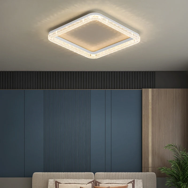 Imagem -03 - Led Ring Teto Light Lustre Lustre Sala de Estar Quarto Jantar Cozinha Home Light Fixture