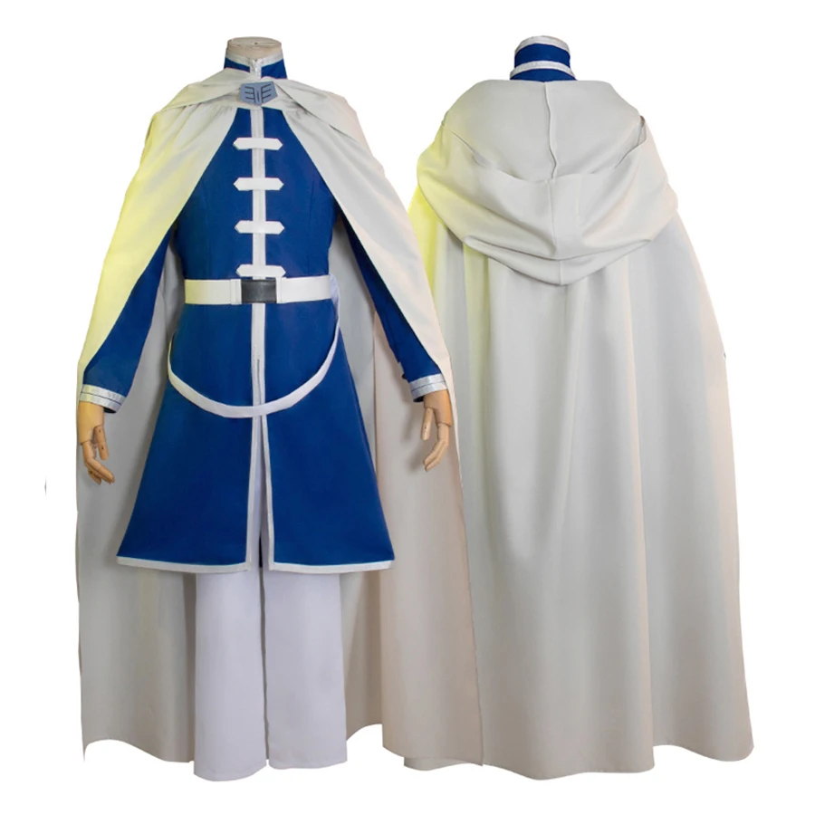 Frieren Anime Cosplay Costume pour femmes et filles, uniforme de magicien trempé, vêtements de fête d'Halloween, perruques, Sousou no Frieren Himmel