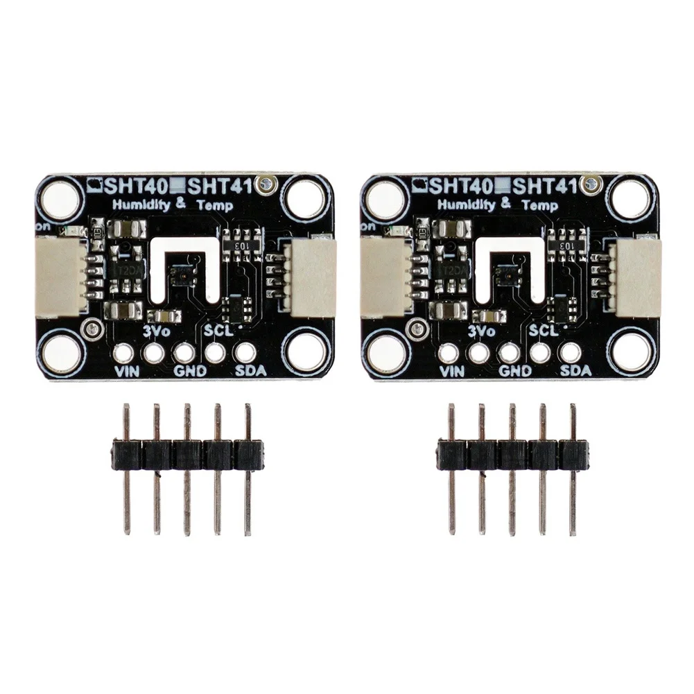 2pcs SHT40 Sensor Modules with Robust Signal Integrity and Noise Immunity for Reliable Data Acquisition in Noisy Environments