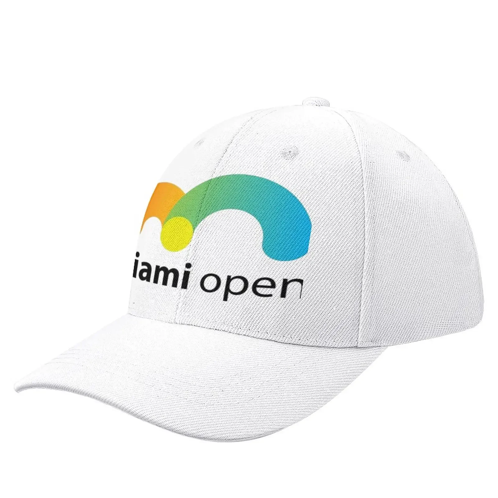 Miami Open Logo Baseball Cap Golf Wear Thermal Visor Golf Cap Golf Hat Hat Man Women'S