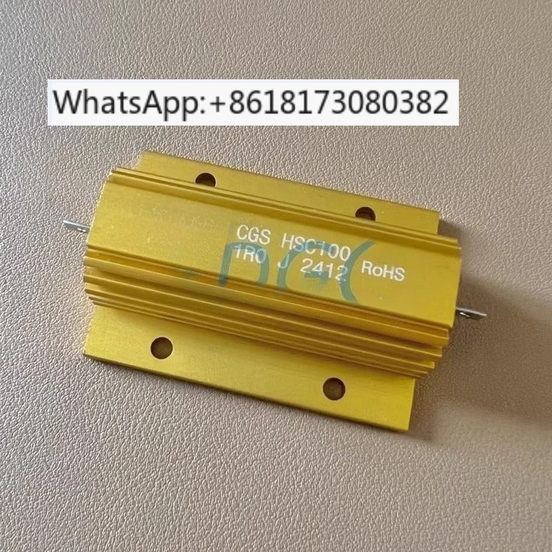 High Power Alu-mi-num Housed Resistor HSC1001R0J 1Ω 100W For Industrial Loads