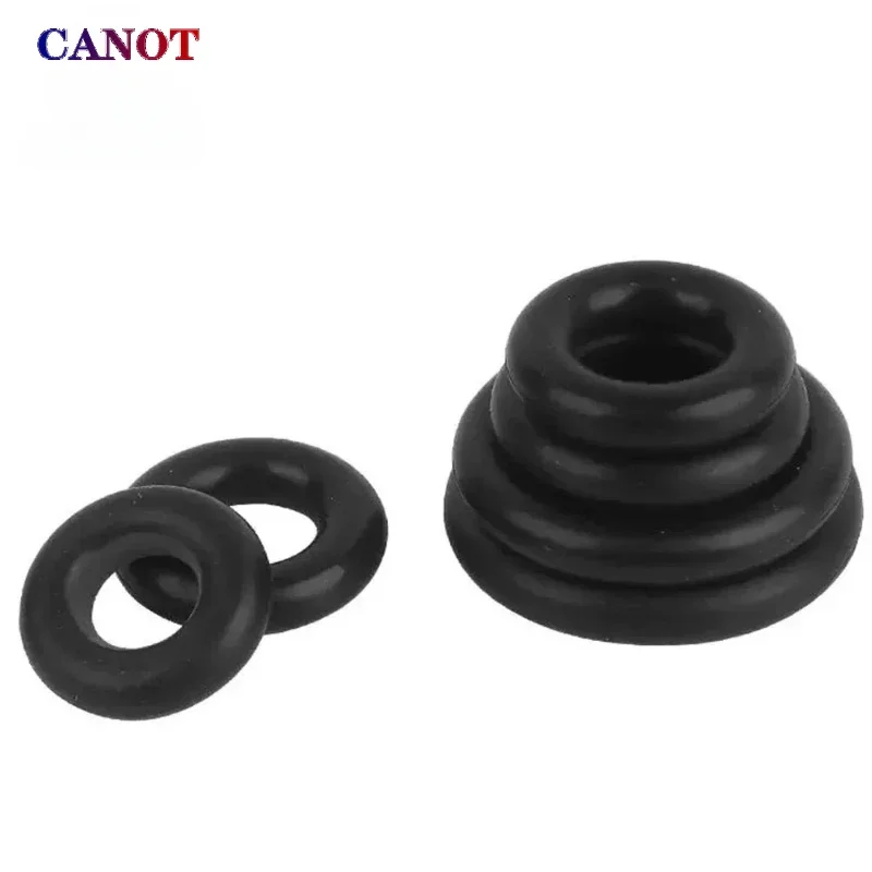 Nitrile Rubber O-Rings OD4mm~30mm Round O Type Corrosion Oil Resist Sealing Elastic Band NBR O Ring Gasket Plumbing Waterproof