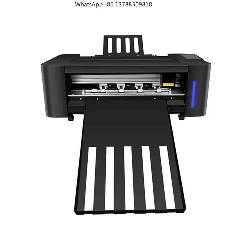 Automatic Paper Feed Label Sticker Digital Die Cutting Machine Auto Contour Cut Servo Motor Cutting Plotter With CCD Camera Scan