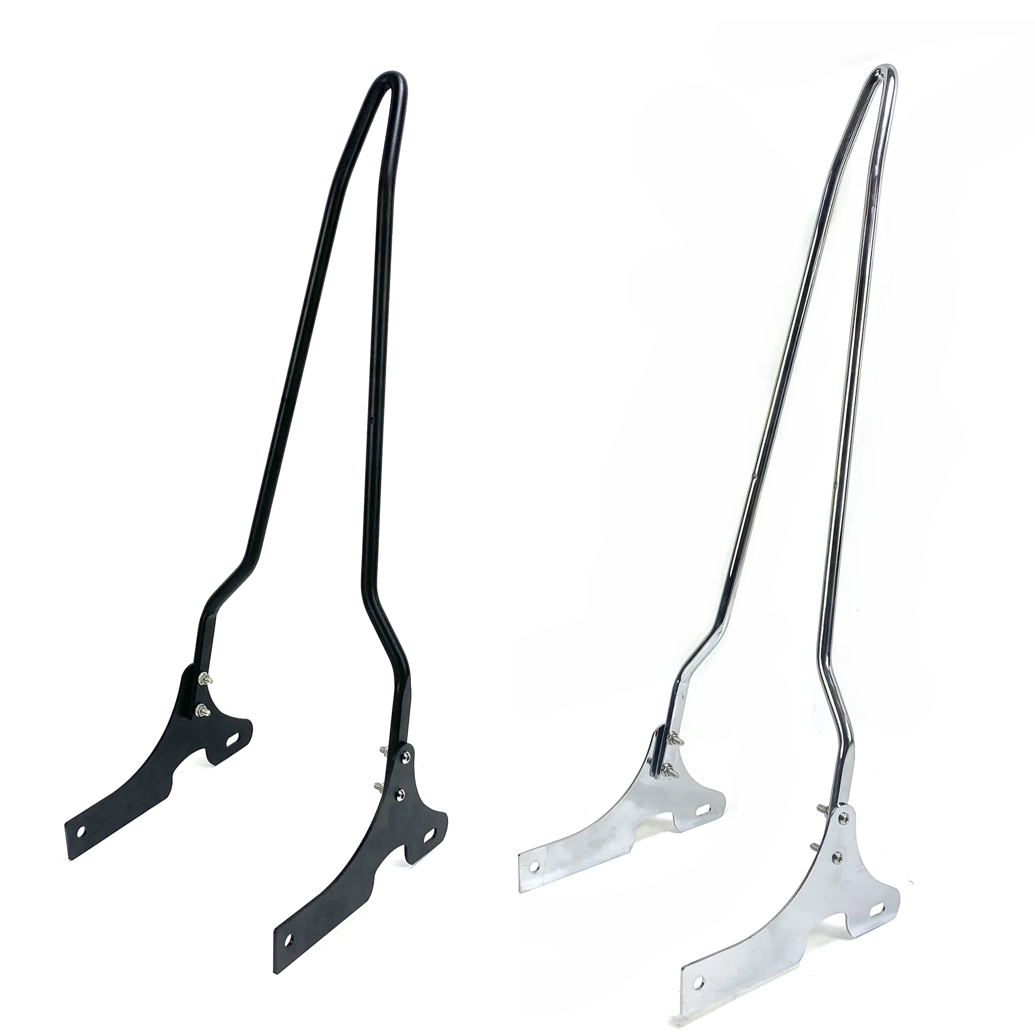 Oparcie pasażera motocykla, chromowane, do Harley SuperLow XL883 XL1200 X48 V72 2007-2023 Sportster 883 1200 48 72