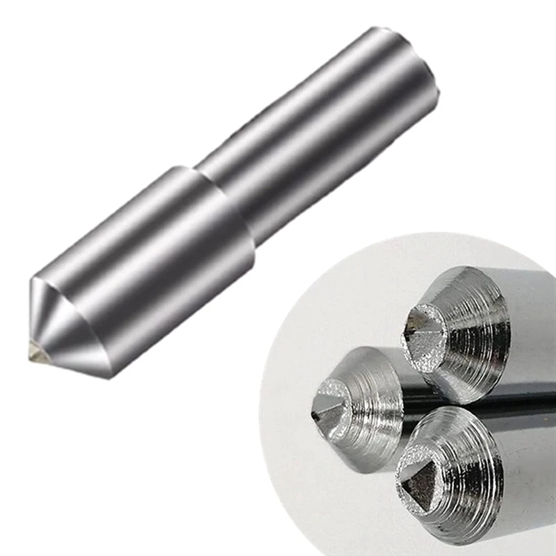 F92C Sharpador abrasivo do cortador para cômoda triângulo Roda redonda Grinder Stone Tool Moleting Pen