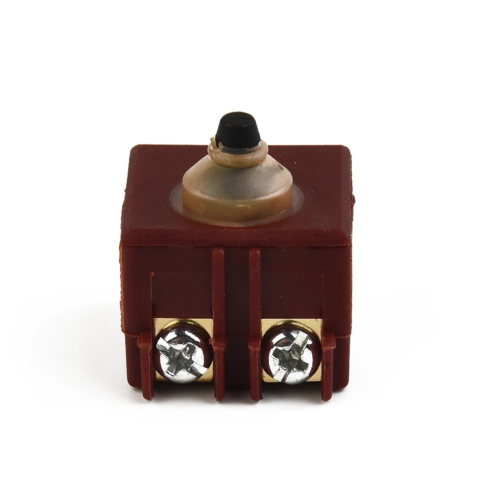 

2 шт., кнопочный переключатель для угловой шлифовальной машины FA2-5/2 Вт, мгновенный DPST, без кнопочного переключателя для GWS6/8-100 S1M-FF03-100A TWS6600, электроинструменты