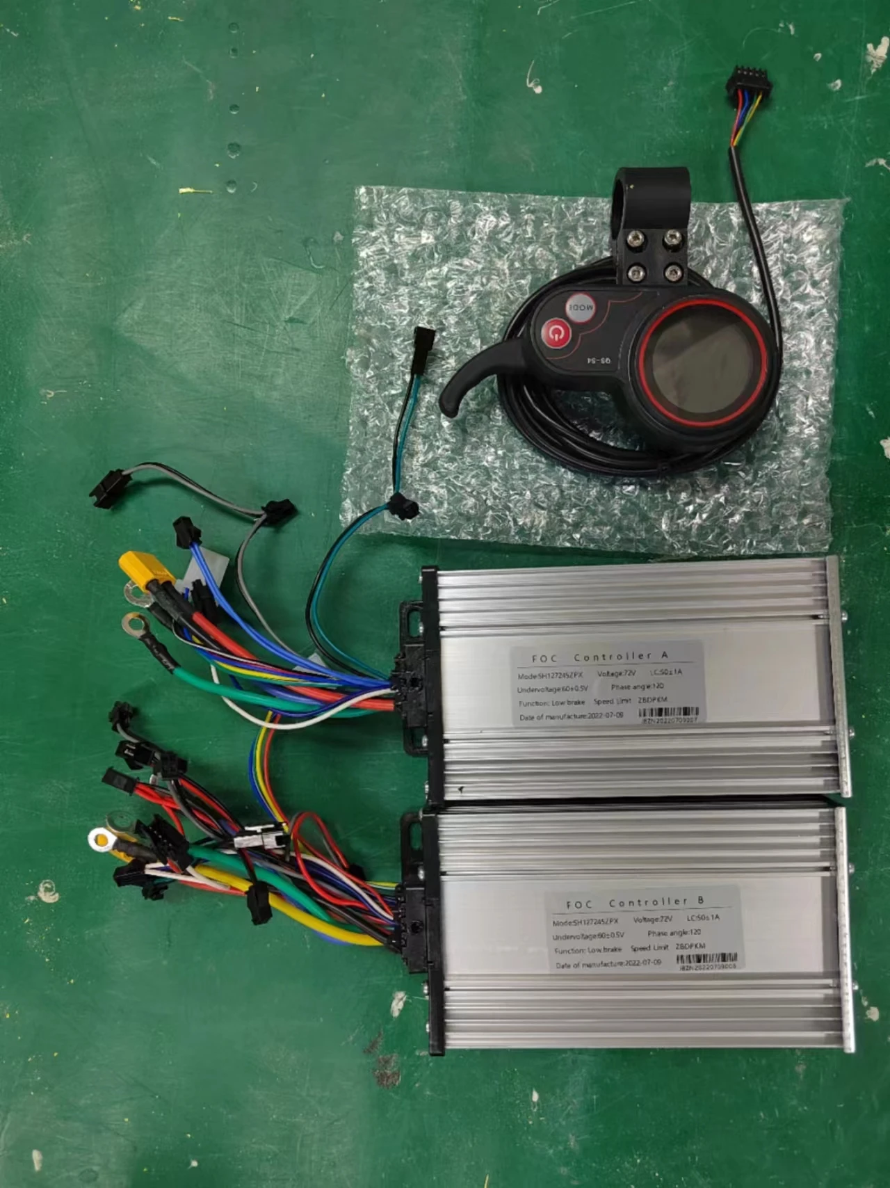 60V Dual Motor Controller 50Amp 45Amp Electric Scooter Body Parts Conversion Kit Accessories Electric Scooter Controller 72V