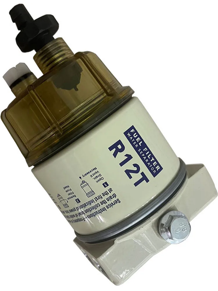 The new R12T marine oil water separator is suitable for Yamaha Mercury Suzuki Yum ō ng outboard engine speedboats