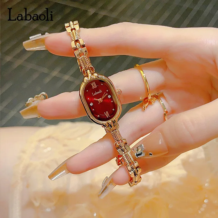 Hadiah untuk wanita, jam tangan vintage mewah berbahan quartz untuk wanita, jam tangan wanita, kualitas mewah, jam tangan wanita mewah kelas atas