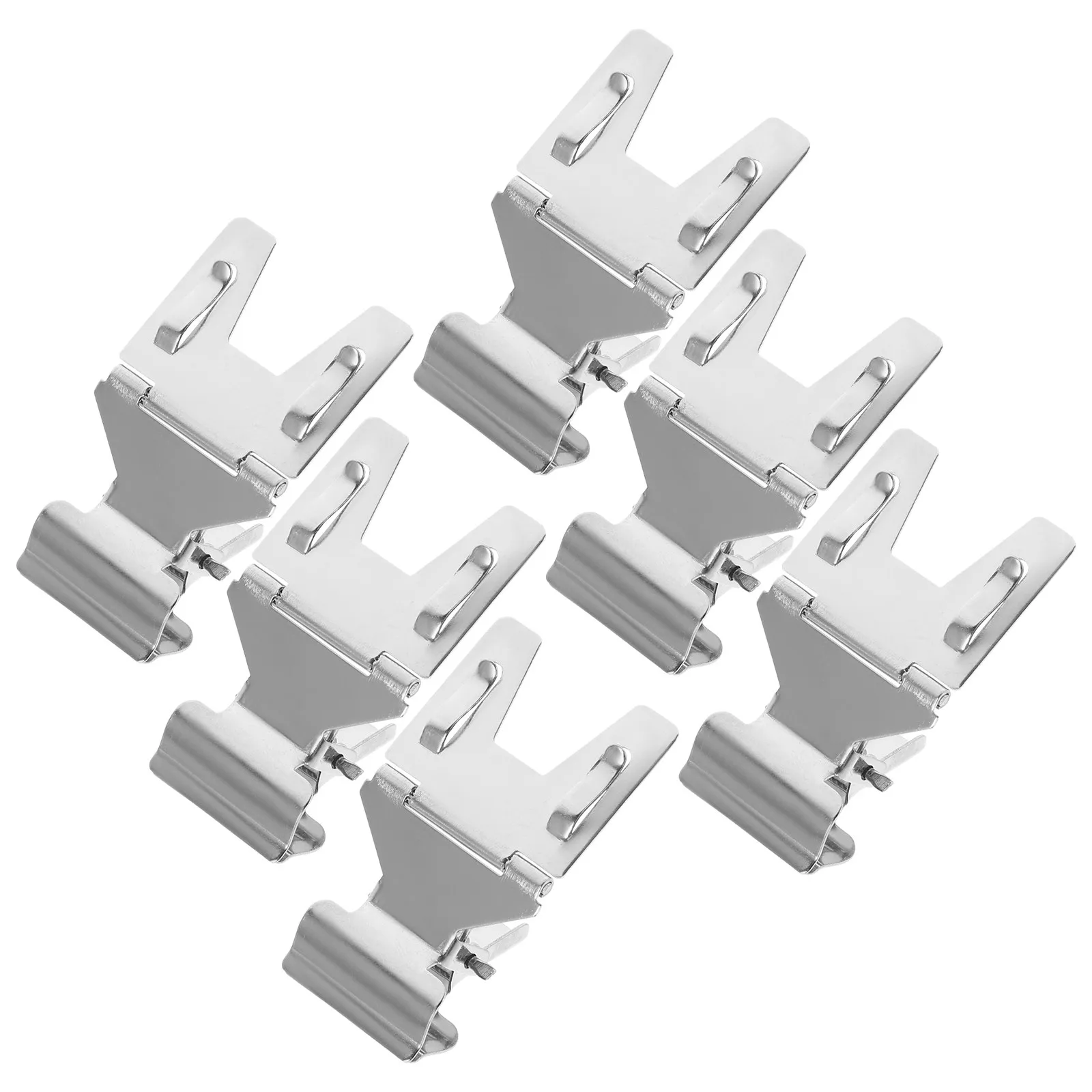 6Pcs Iron Plated Price Tag Clips Multi-Functional Display Clip for Supermarket Retail Stores Wedding Banquet Chalkboard Sign