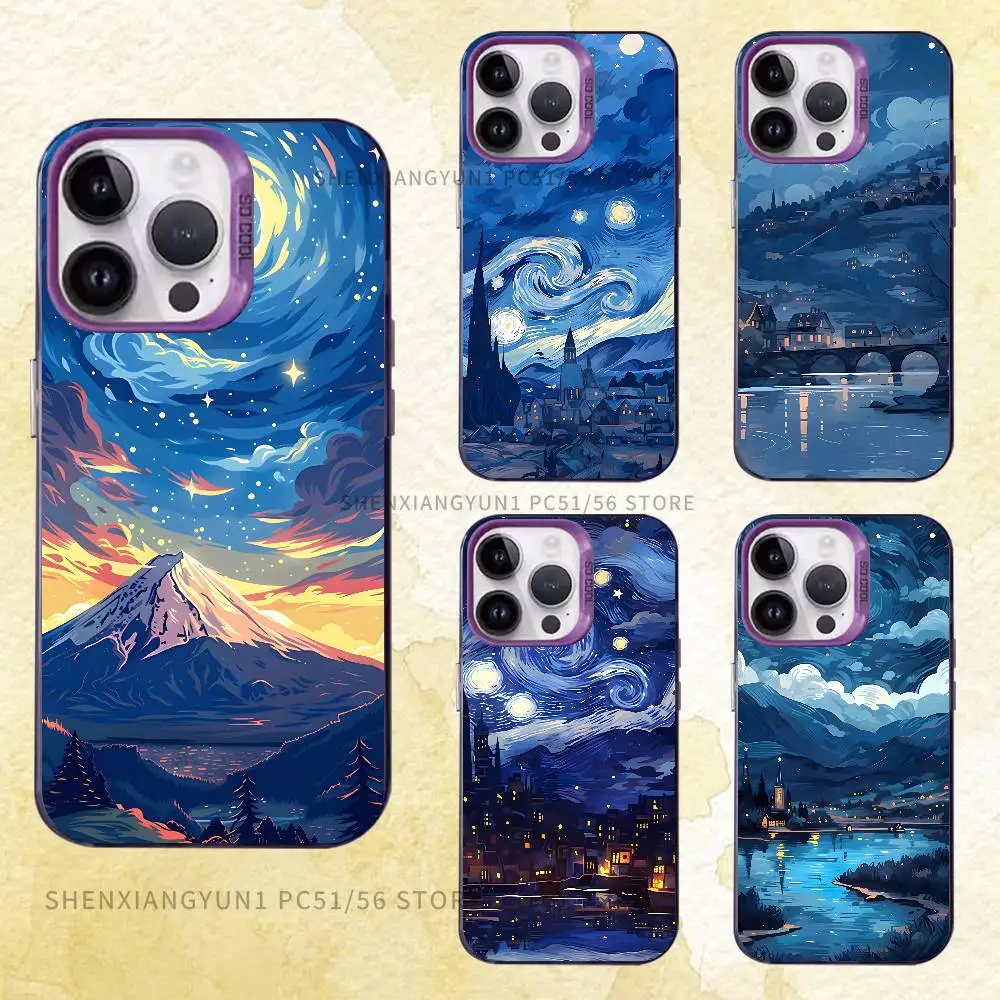 

Bright Vibrant Scenery Case For IPhone 17 16e 16 15 14 13 12 11 Pro Max X XS Air Plus Back Cover