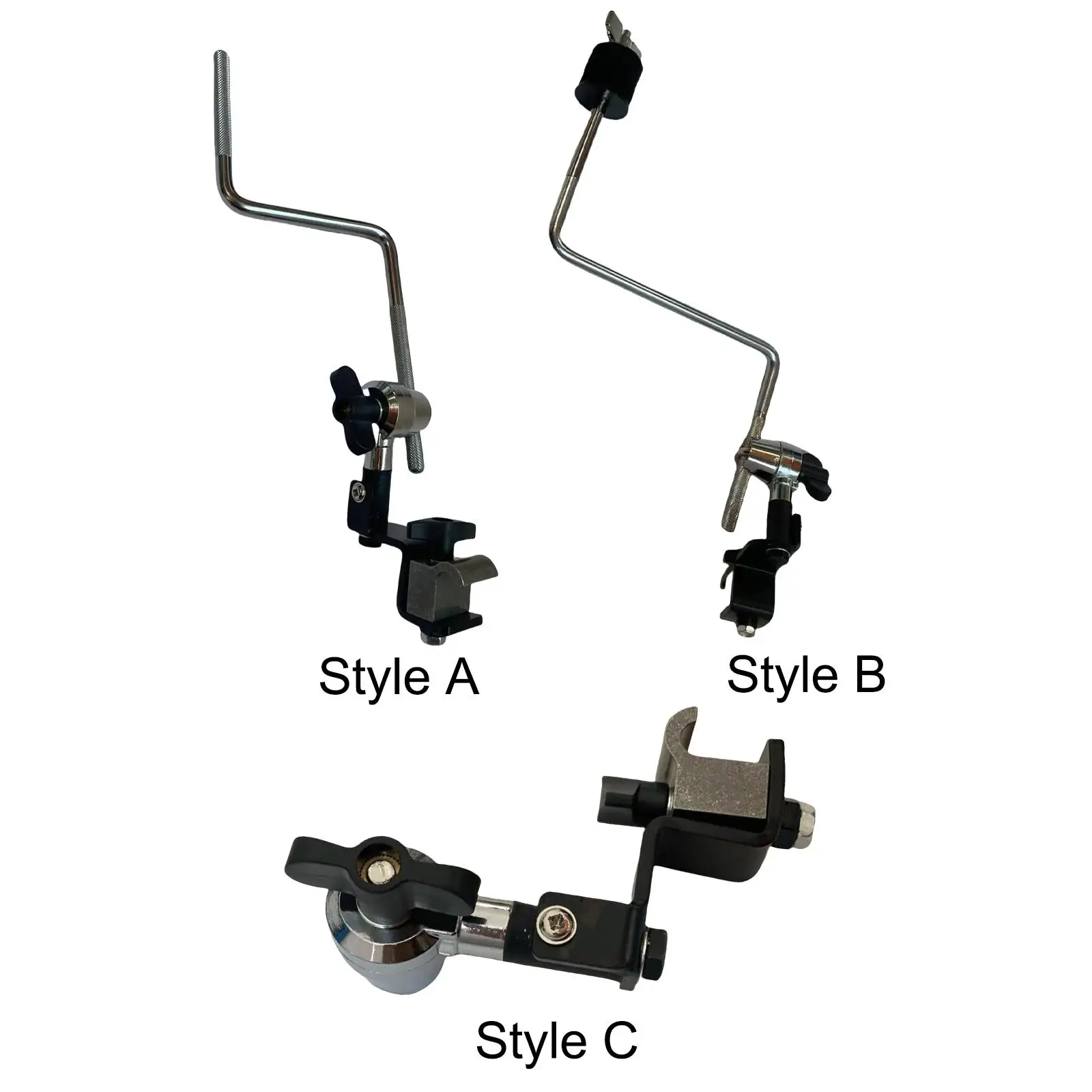 Cymbal Holder Clamp Easy to Install Bass Drum Hoop Mount Drum Extension Clamp for Musical Instrument Drum Set Accessory Fittings