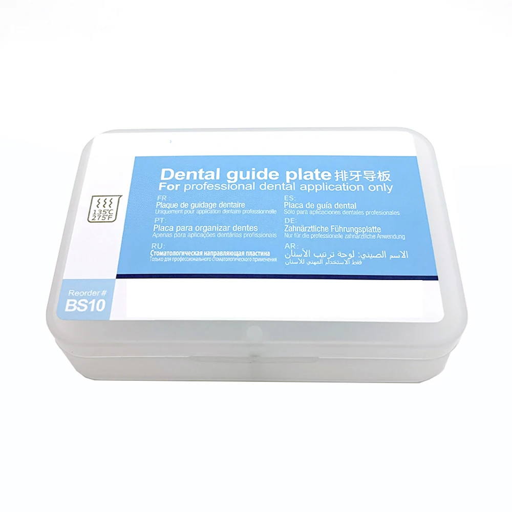 Dental Guide Plate for Teeth Arrangement and Complete Denture Alignment Precision Dental Lab Measurement Tools