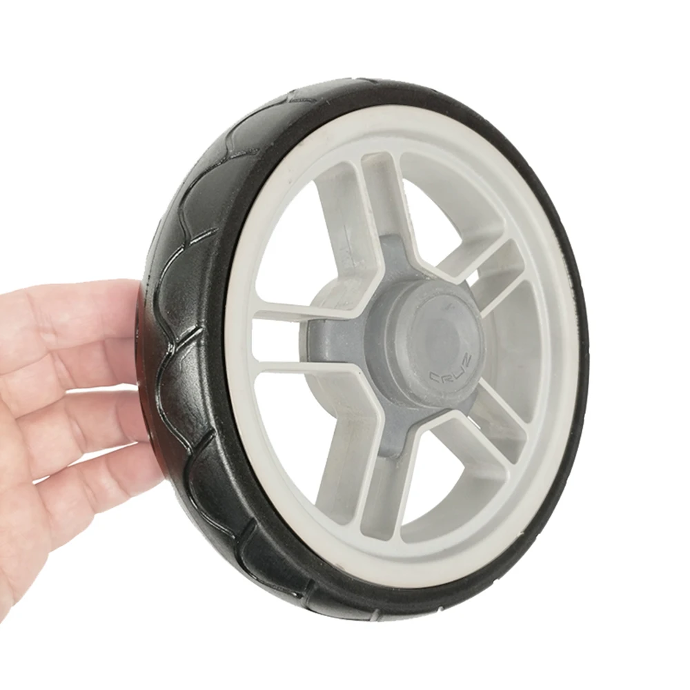 Kinderwagen-Rad-Reifen, jeweils für Uppababy Cruz V1/V2 Buggy Vorder- oder Hinterreifenabdeckung, PU, schlauchlos, direkter Ersatz, Baby-Zubehör – Detail 12