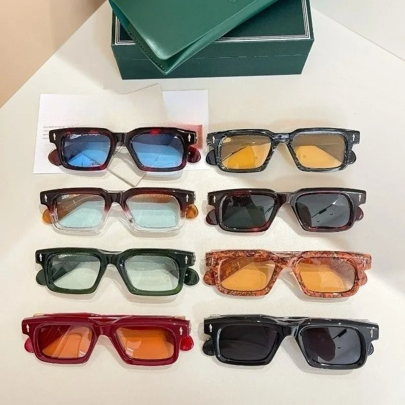 نظارات BELVEDERE الشمسية الفاخرة الراقية المصنوعة بدقة مع خلات السليلوز الأمثل للحماية من الأشعة فوق البنفسجية 400، تصميم أنيق للجنسين