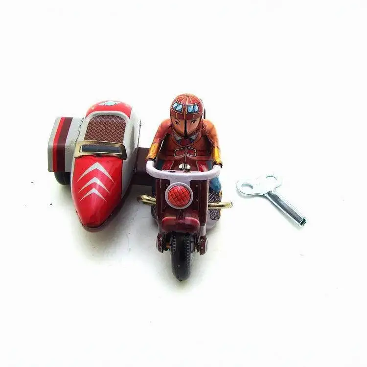 MS450 Motocicletta a tre ruote Personalità nostalgica Ornamento Collezione creativa Giocattolo artigianale in ferro