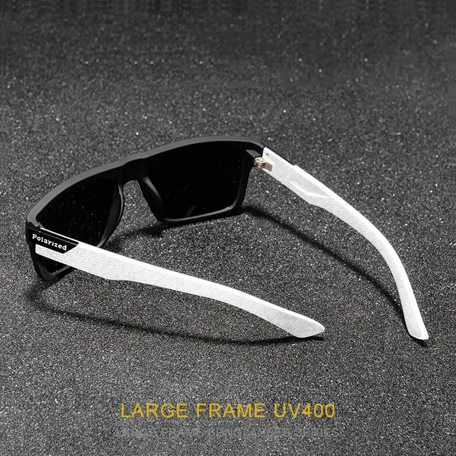 Fashion Vintage Square Polarized Sunglasses Men Women Driving Fishing Luxury Brand Designer Sun Glasses Driver's Eyewear UV400