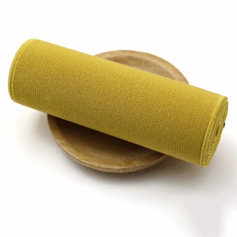 Meetee 1/2M 10cm Breite Elastische Bands Für Unterwäsche Farbe doppelseitige Gummi Band Schuhe Kleidung gummi Bänder DIY Zubehör