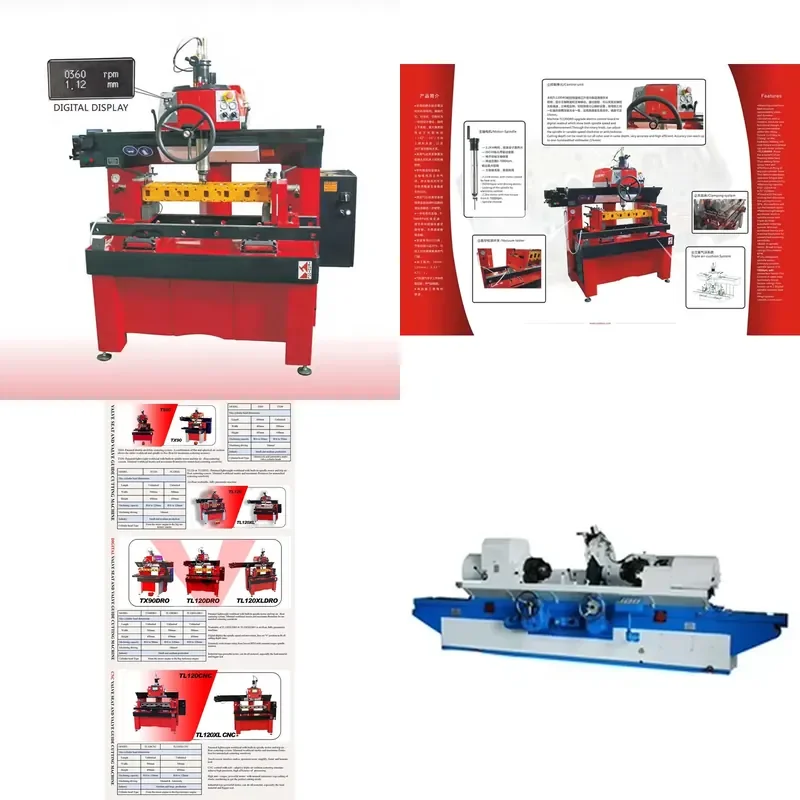 HCY TL120DRO Digital Valve Seat and Valve Guide Boring Machine, Valve Reaming Machine