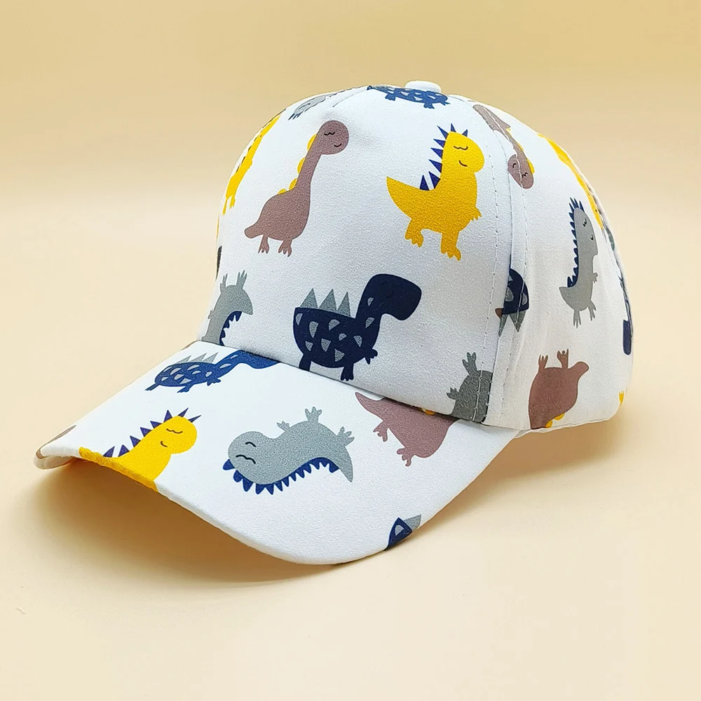 New Cartoon Animal Summer Baby Baseball Cap for Boys Girls Travel Sun Hat for Kids Children Beach Sun Cap Accessories