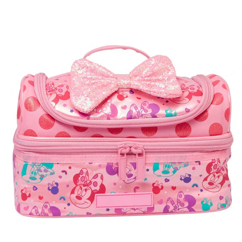 Australische Minnie Mouse Rolrugzak Studenten Grote Capaciteit Rugzak Lunchbox Opbergtas Sportwaterfles Cadeaus
