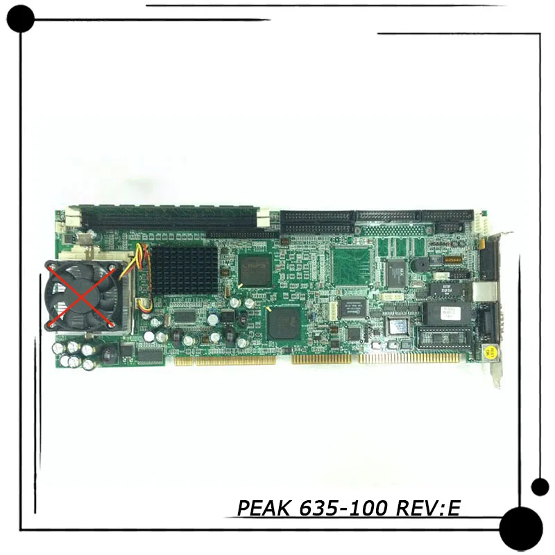 PEAK 635-100 REV:E For NEXCOM Industrial Computer Motherboard High Quality Fully Tested Fast Ship