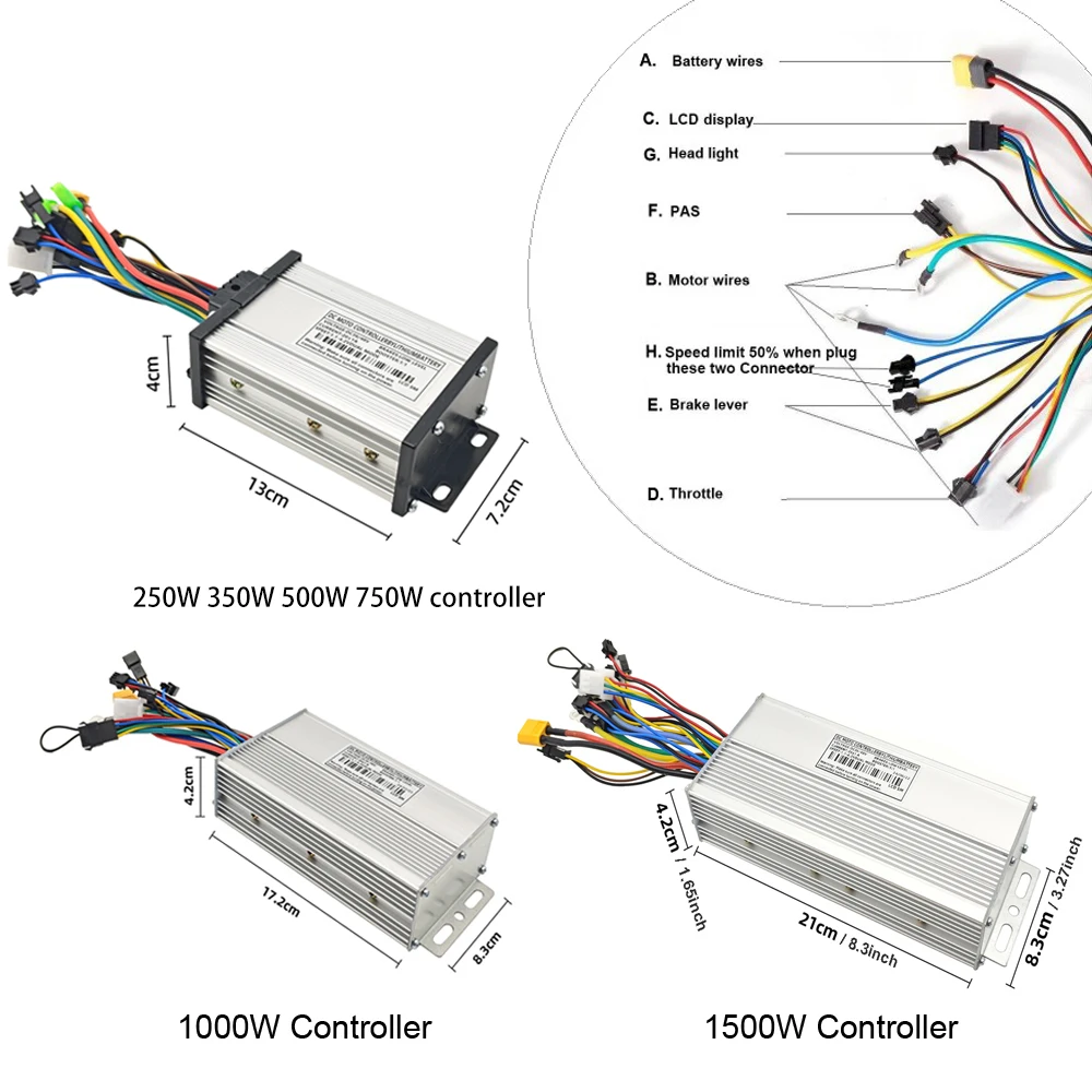 CSC مجموعة تحويل الدراجة الكهربائية مع بطارية 36 فولت 36 فولت 250 واط 350 واط 500 واط عدة دراجة كهربائية 20-29in 700C محرك محور العجلة الخلفية الأمامية #3