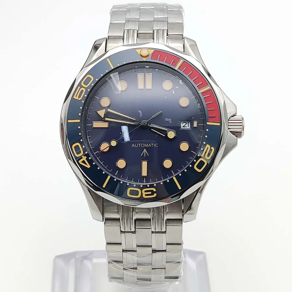 

Мужские часы Автоматические часы Мужские часы из нержавеющей стали 8215 Механизм Для 50 м Водонепроницаемые с сапфировым стеклом Дата