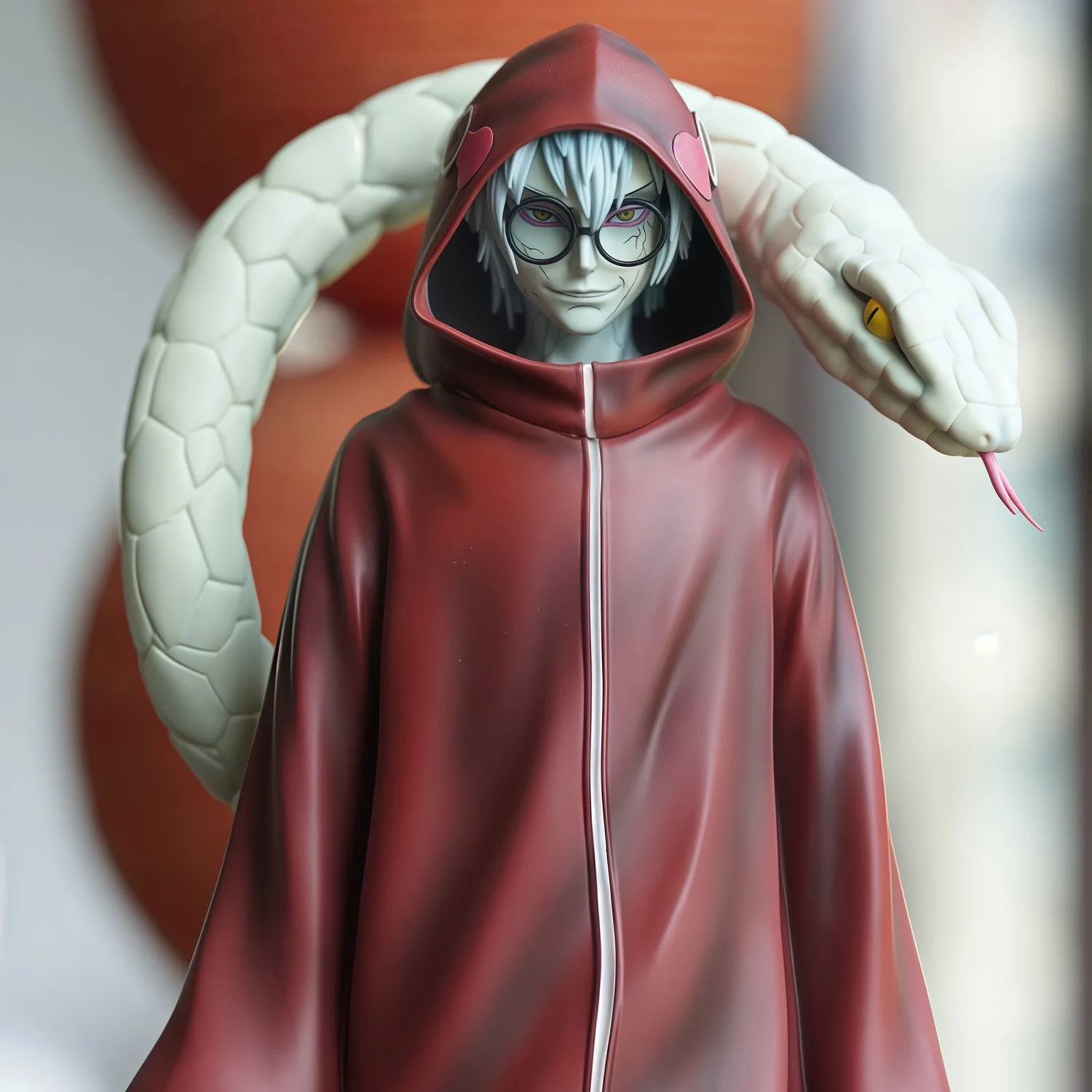 27 cm/10,63 pouces Anime NARUTO Figure Yakushi Kabuto figurines d'action Pvc Statue bureau ornement Collection modèle jouets cadeaux