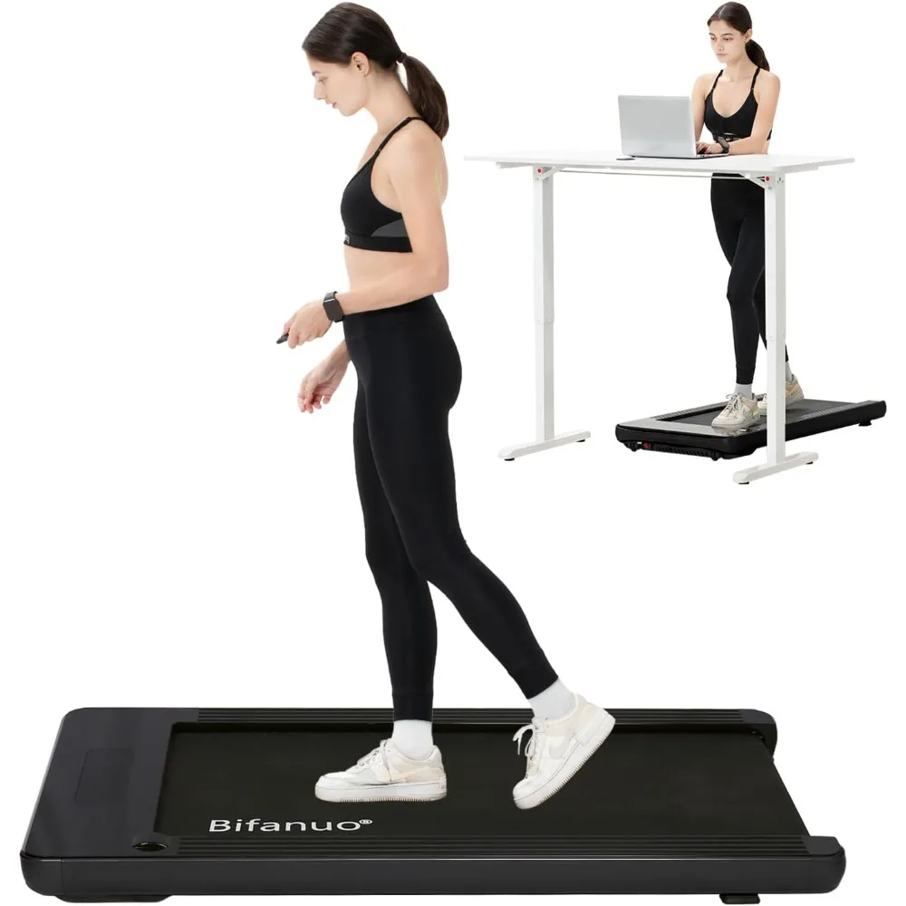 

Under Desk Treadmill for Home Office With IR Remote Control Walking Machine Portable Walking Pad Design Fitness Equipment Gym