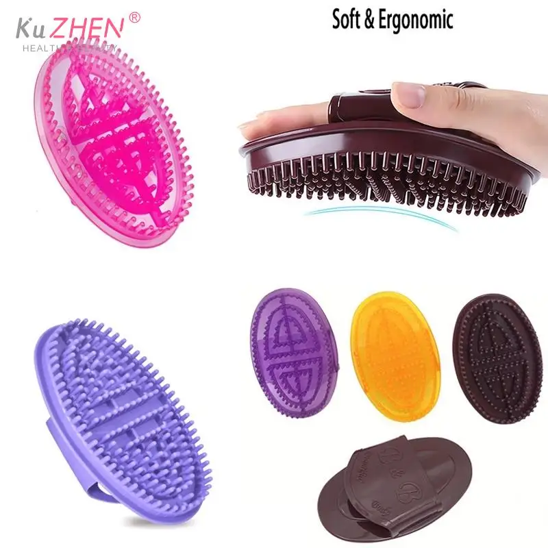 Massage Brush Body Massager Brush Gua Sha Scraping Board Massage Brush Scrapper Anti Cellulite Slimming Relaxing Scrub Massager