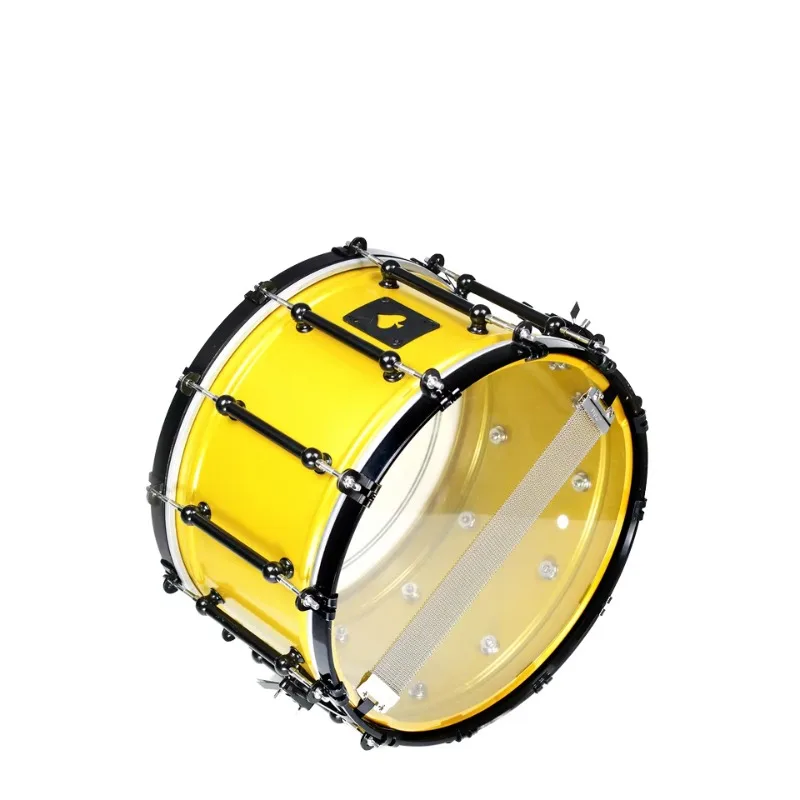

Heavy Snare Drum 14 Inch X 8" Heavy Low-frequency Metal 5.0 MM Snare Drum Professional Suitable For Drum Sets, Percussion