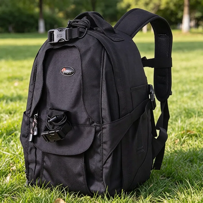 Mochila para cámara Lowepro Mini Trekker AW DSLR, mochila para fotografía de gran capacidad