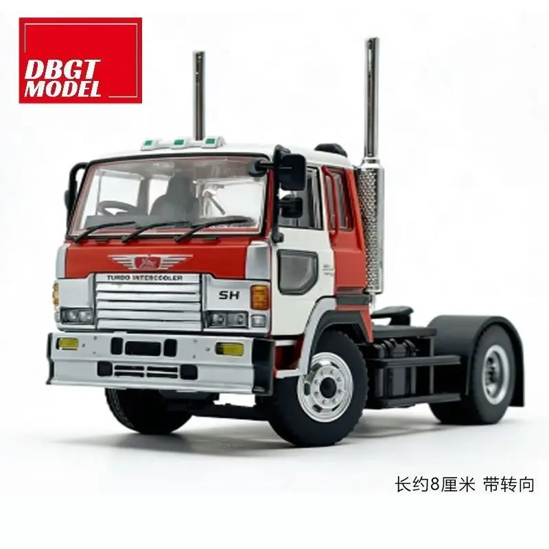 dbgt-1-64-日野スーパードルフィン-sh-ターボインタークーラートラクターヘッドダイキャストカーモデル合金シミュレーションコレクションおもちゃギフト男の子用